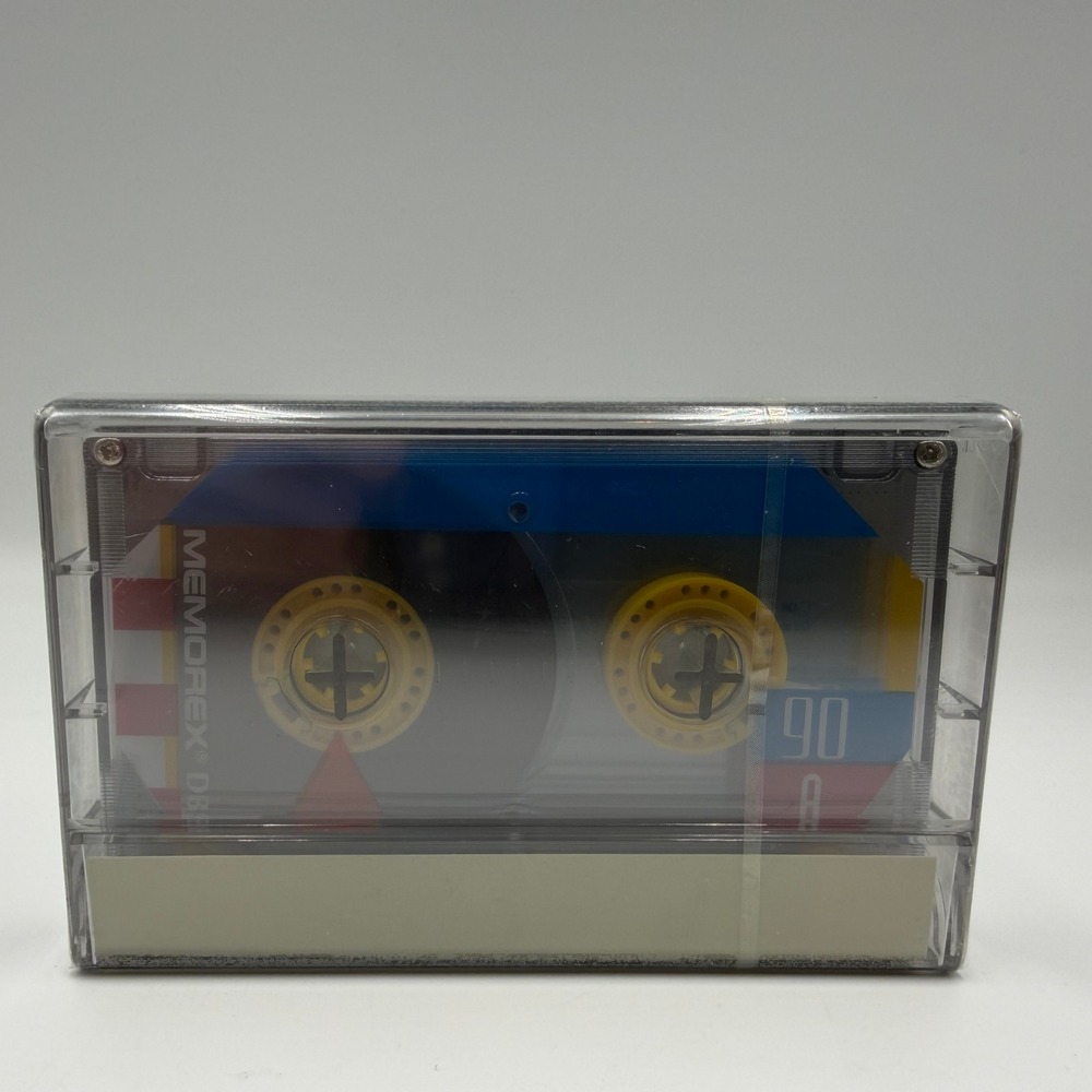 Memorex DBS 90 Blank Audio Cassette Tape Normal Bias Type I 90 Minute New Sealed